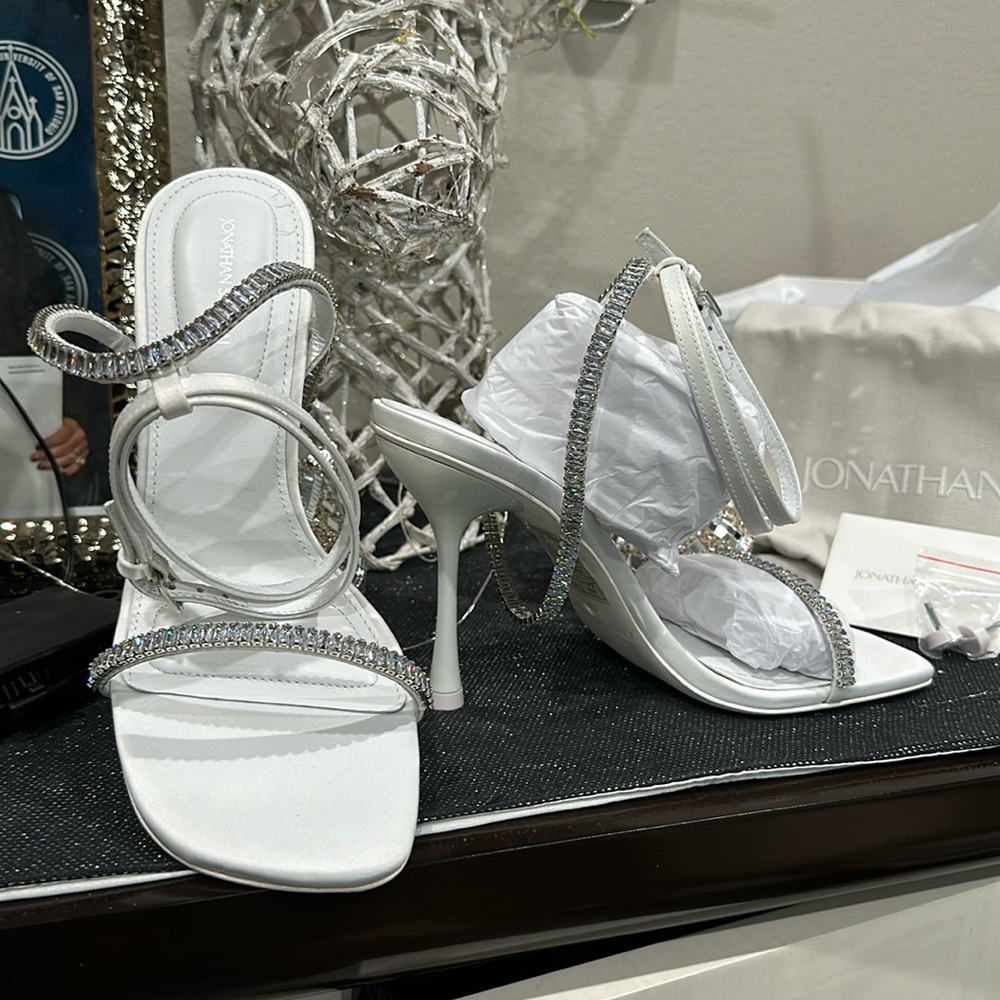 Jonathan Simkhai Luxon Crystal Harness Sandal